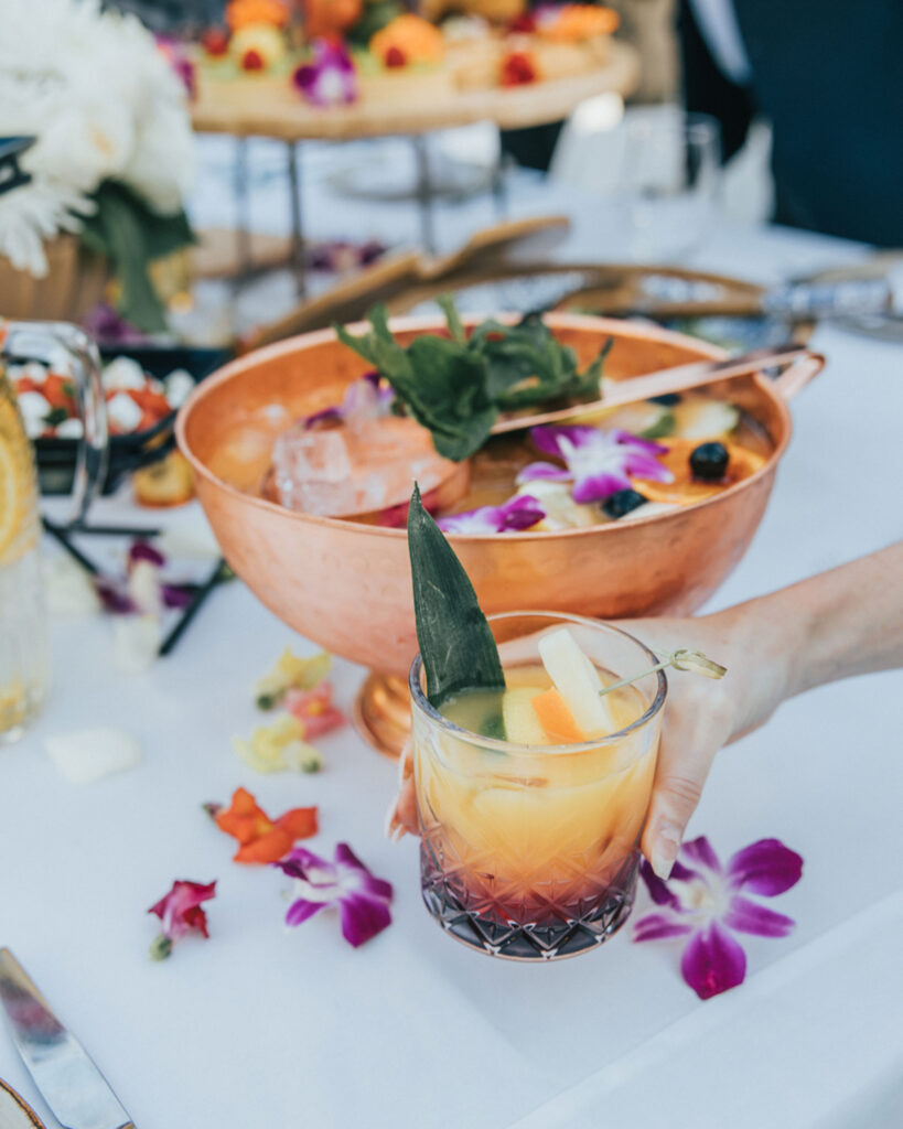 Photo of food and beverage at Foxwoods' Green Gardens event